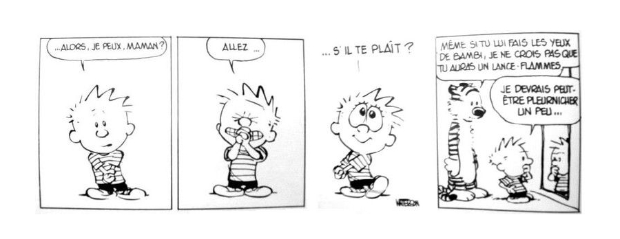 planche calvin & hobbes