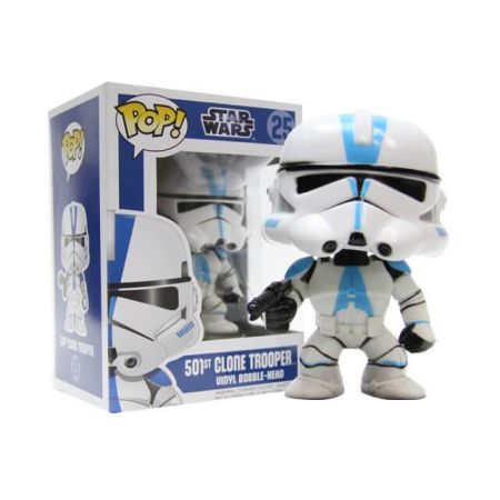 Funko Pop 501st Clone Trooper de collection Star Wars