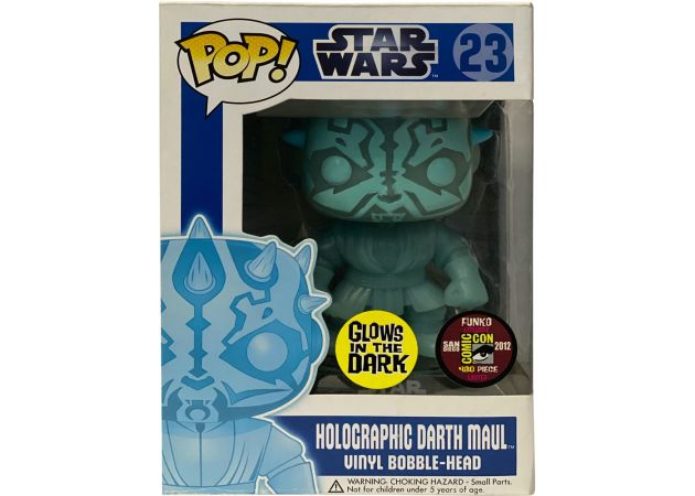 Pop Darth Maul version holographique (numéro 23 de la série POP ! Star Wars)