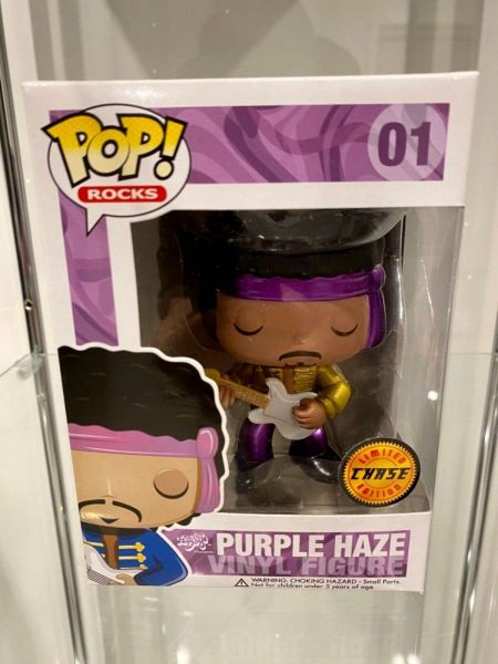 Pop Jimi Hendrix Purple Haze Metallic (numéro 1 de la série POP ! Rocks)