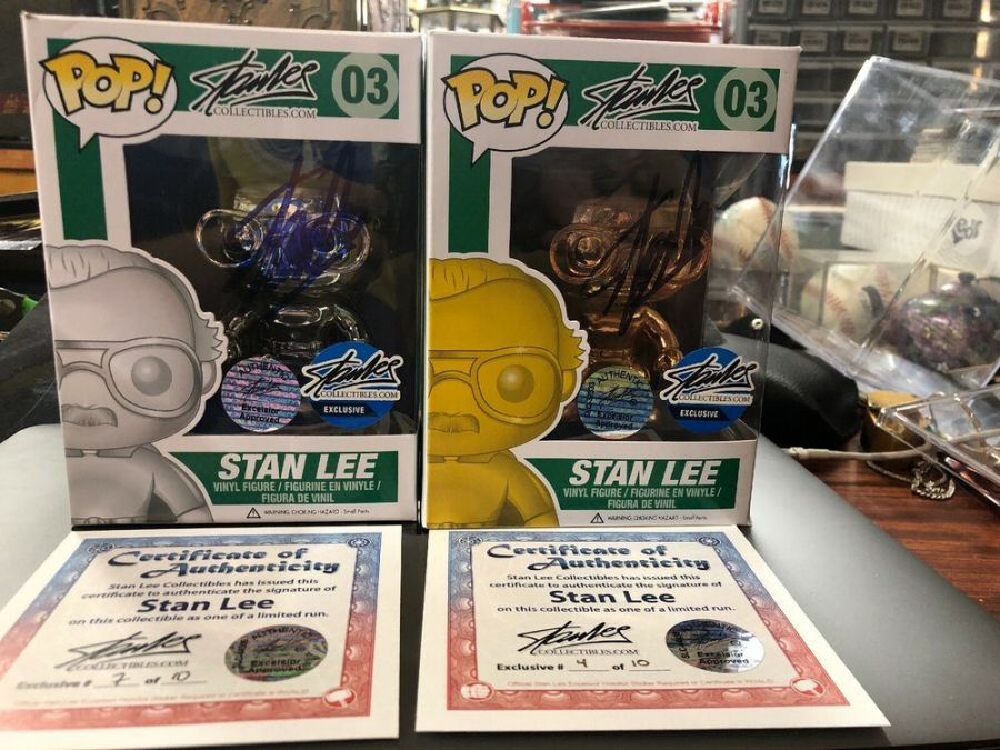 Pop Stan Lee signé (numéro 03 de la série POP ! Stan Lee)
