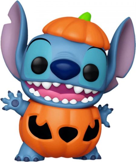 Funko Pop de Stitch déguisé en citrouille