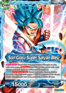 Dragon Ball Super Card Game carte Leader