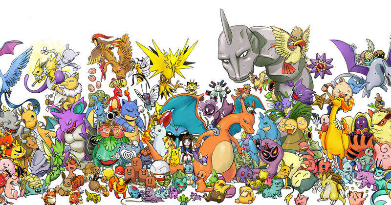 Réunion de tous les Pokémon de première génération