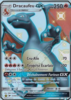 Carte Dracaufeu GX Shin Destinées Occultes