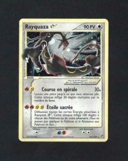 Carte Rayquaza Star de l'extension EX Deoxys