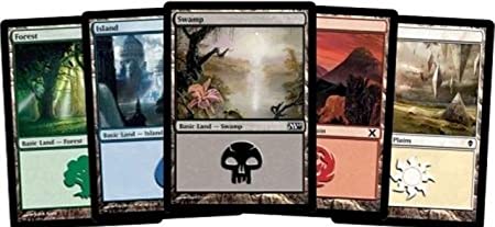 cartes Magic 5 types de terrain