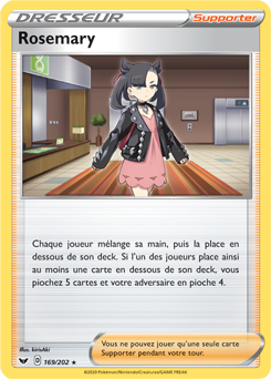 Carte Pokémon dresseur Rosemary