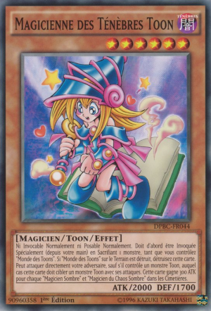 Yu-Gi-Oh! carte monstre Magicienne des Ténèbres Toon