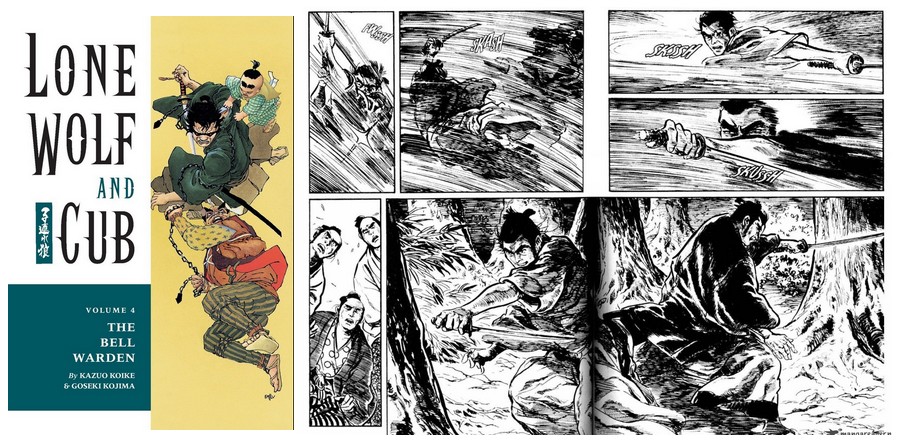 couverture et planches Lone Wolf and Cub